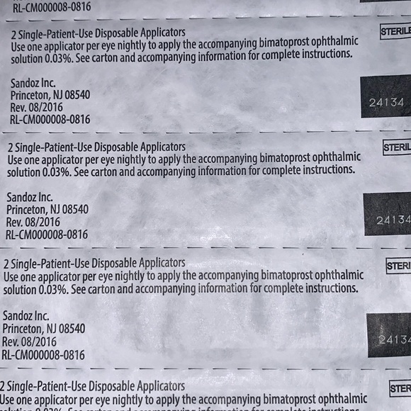 45 sets disposable applicators only. 9” total - Picture 3 of 3